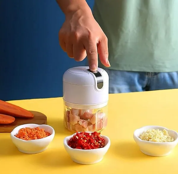 Multicolor_Mini_Electric_Meat/Garlic_Chopper