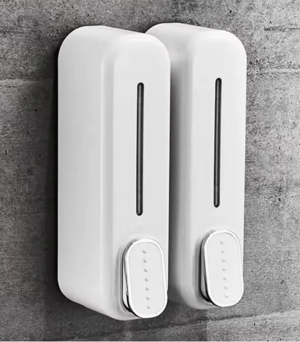 Multicolor_Wall-Mounted_Manual_Soap_Dispenser