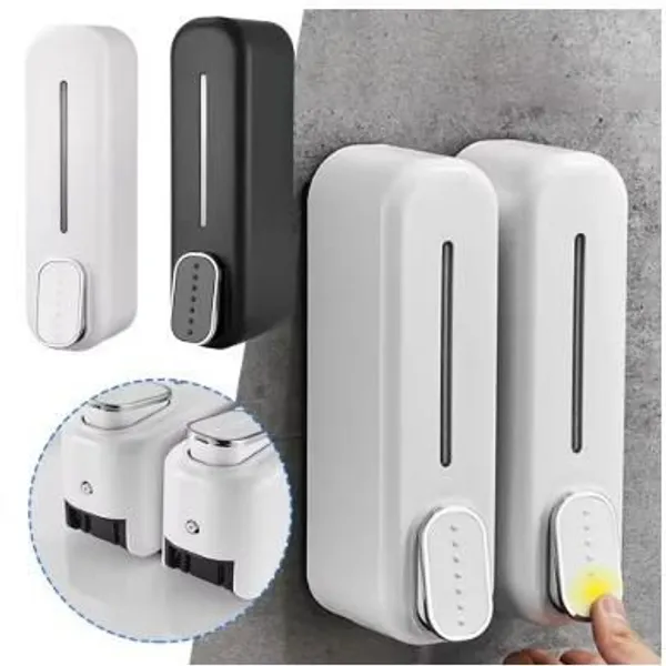 Multicolor_Wall-Mounted_Manual_Soap_Dispenser