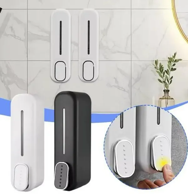 Multicolor_Wall-Mounted_Manual_Soap_Dispenser