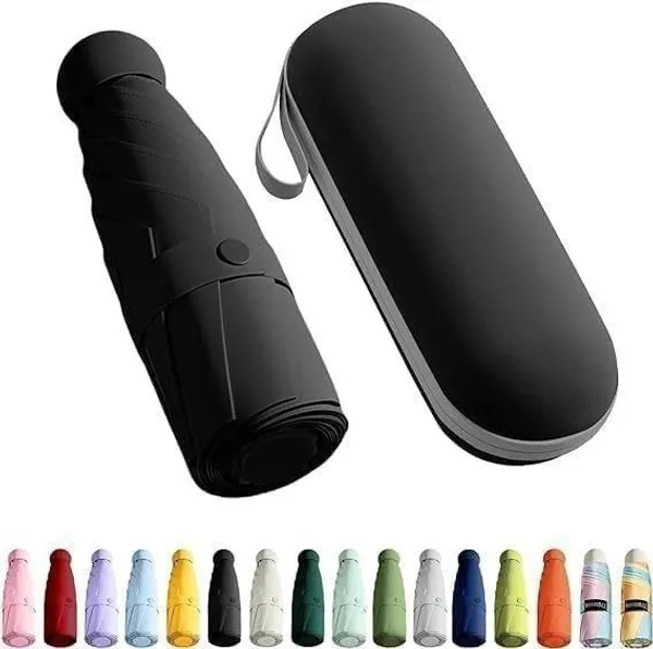 Multicolor_Umbrella_With_Protective_Case