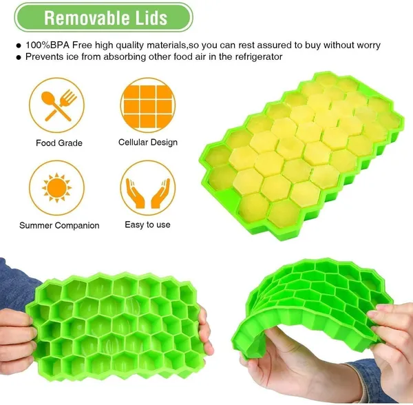 Multicolor_Ice_Cube_Maker_Tray_(Pack_Of_2)