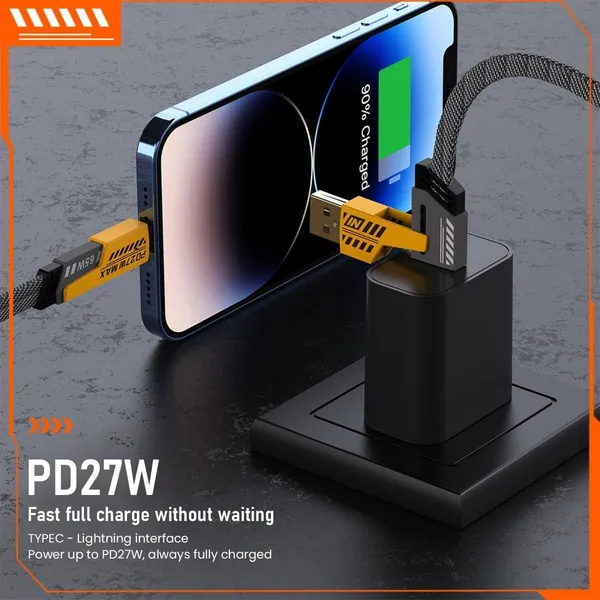 Multicolor_Usb_C_Cable_Lightning_Cable_4_In_1