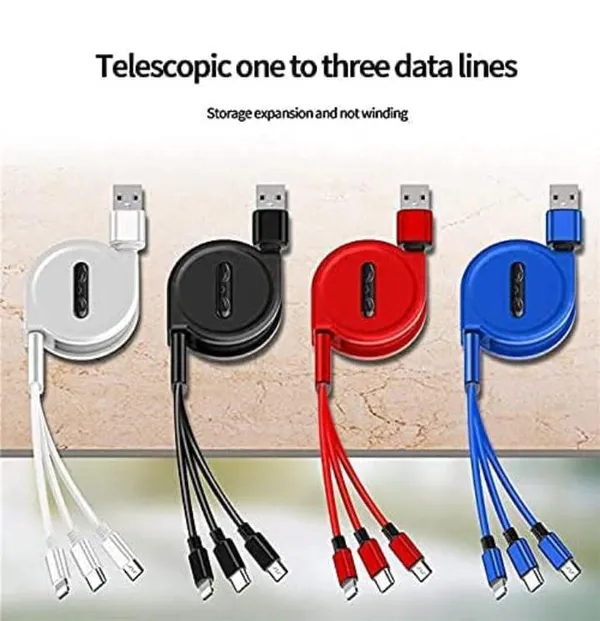 Multicolor_King_Shine_Multi_Retractable_3.0A_Fast_Charger