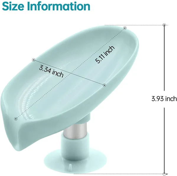 Multicolor_Leaf_Shape_Soap_Holder_With_Suction_Cup