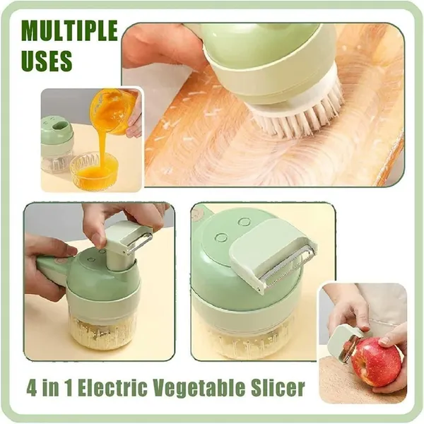 Multicolor_4_In_1_Portable_Electric_Vegetable_Cutter_Set