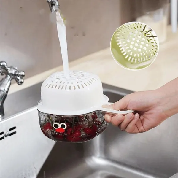 Multicolor_Strainer_Dual-Layer_Veggie_&_Fruit_Draining_Basket
