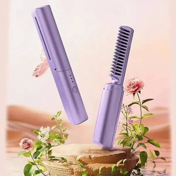 Multicolor_Rechargeable_Hot_Comb_Hair_Straightener