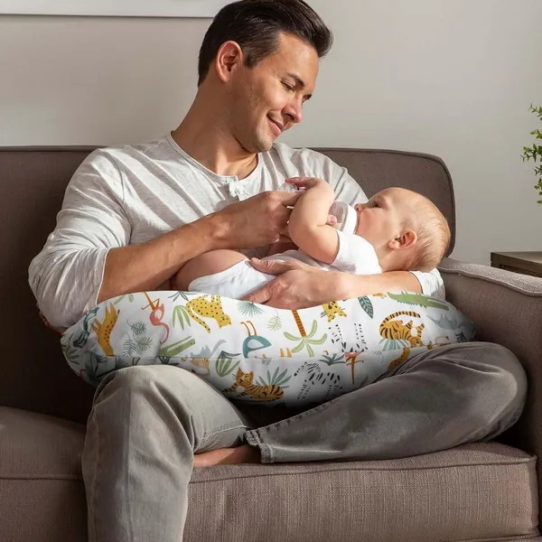 Multicolor_Baby_Nursing_Pillow_Cover