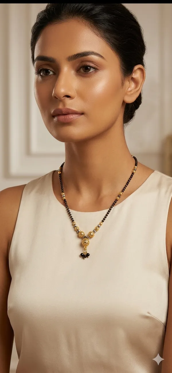 Avarni_Jewels_Contemporary_Beaded_Mangalsutra_Necklace