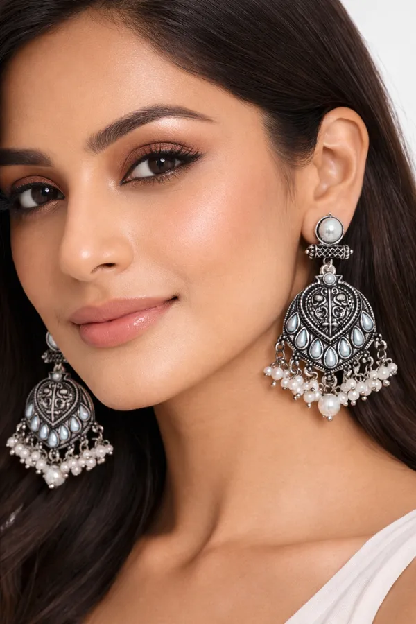 Classic_Oxidized_Silver_Chandbali_Earrings_with_White_Pearl_Drops_2