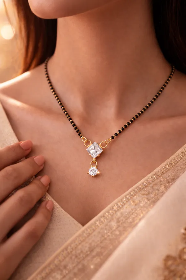 Avarni_Jewels_Solitaire_Sparkle_Modern_Mangalsutra