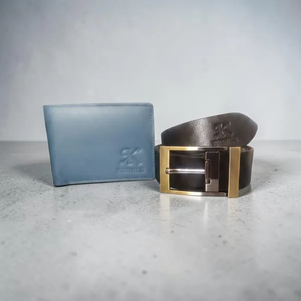 COMBO_OF_PEACOCK_COLOUR_WALLET_AND_BLACK_BELT