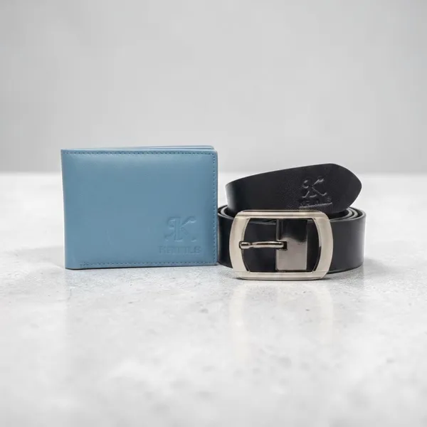 COMBO_PACK_OF_PEACOCK_COLOR_WALLET_AND_BLACK_BELT