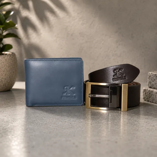 COMBO_OF_PEACOCK_COLOUR_WALLET_AND_BLACK_BELT