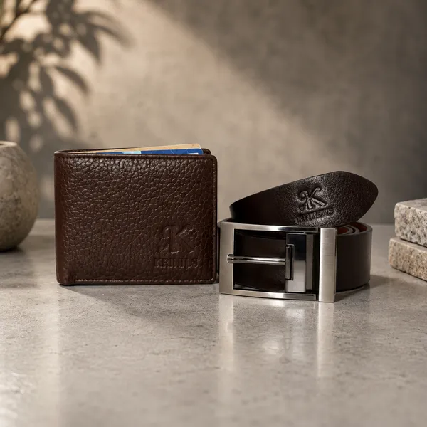 COMBO_OF_DARK_BROWN_LEATHER_WALLET_AND_BELT