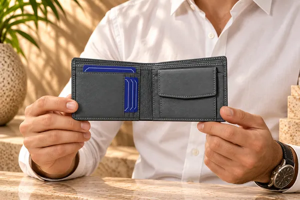 COMBO_OF_LEATHER_GREY_WALLET_AND_BLACK__BELT