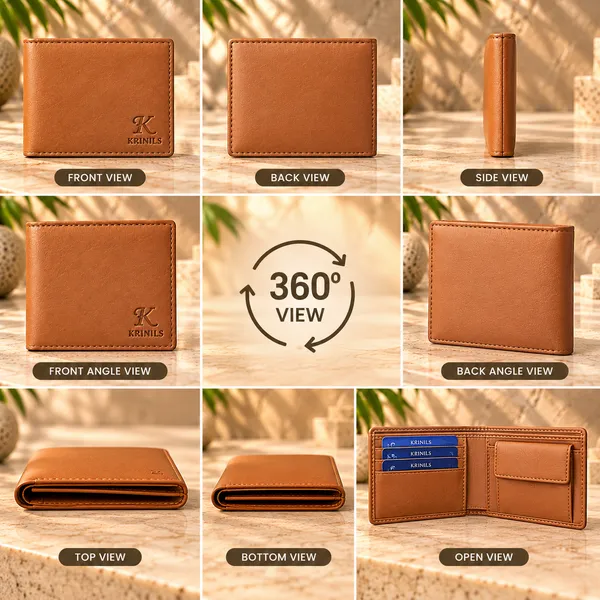 COMBO_PACK_OF_BISCUIT_COLOR_LEATHER_WALLET_AND_BROWN_BELT