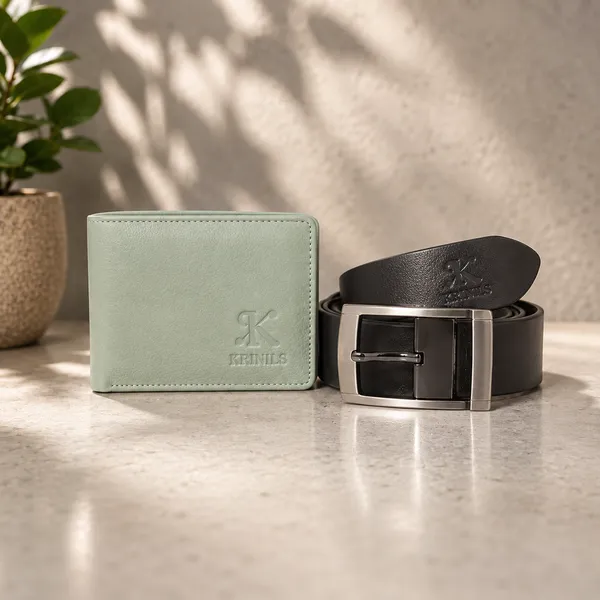 COMBO_OF_FAINT_GREEN_WALLET_AND_BLACK_BELT