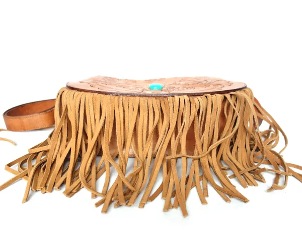 Brown_Turquoise_Genuine_Leather_Handmade_Tassel_Crossbody_Sling_Bag,_Tan_With_Semi-Precious_Stone_For_Women