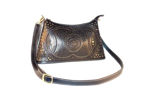 Black_Real_Leather_Bag_Handmade_Party_Wear_For_Women