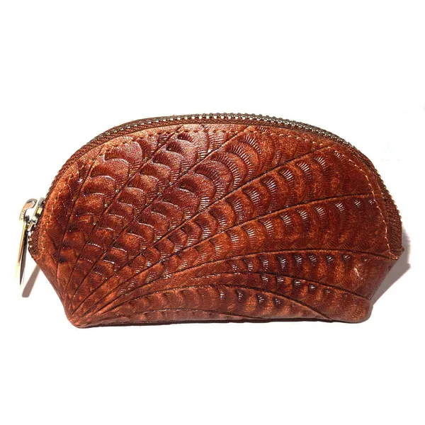 Tan_,_Leather_Coin_Purse_In_Half_Round_Shape_For_Women