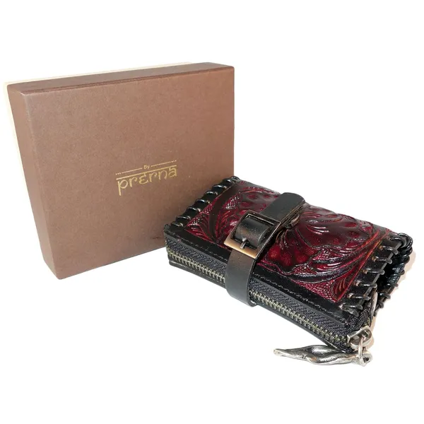 Cherry_Handmade_Leather_Coin_Purse,_Cherry,_Small_Size_For_Women