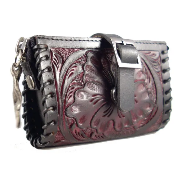 Cherry_Handmade_Leather_Coin_Purse,_Cherry,_Small_Size_For_Women