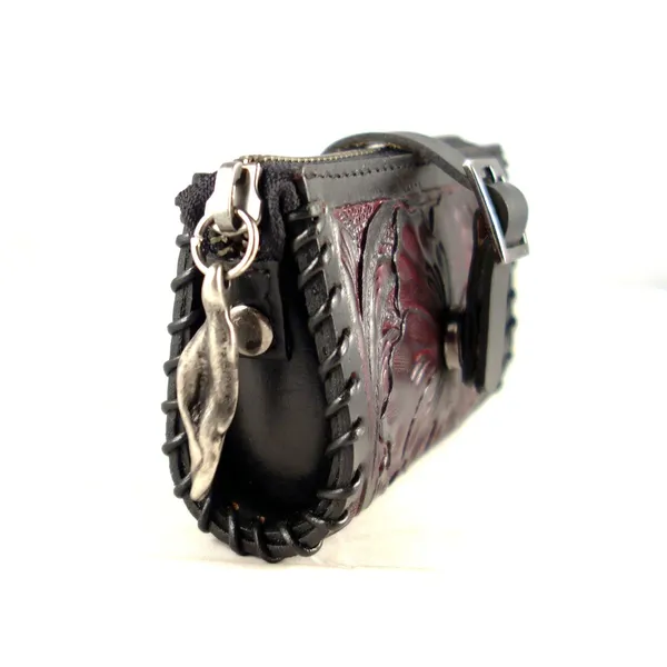 Cherry_Handmade_Leather_Coin_Purse,_Cherry,_Small_Size_For_Women