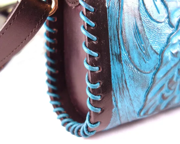 Turquoise_Handmade_Genuine_Leather_Crossbody_Sling_Bags,_For_Women