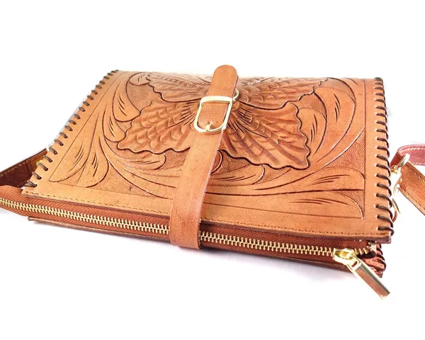 Tan_Handmade_Genuine_Leather_Crossbody_Sling_Bags,_For_Women