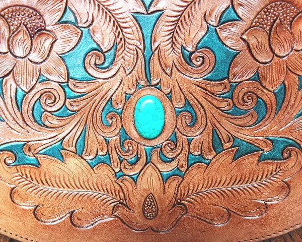 Brown_Turquoise_Genuine_Leather_Handmade_Tassel_Crossbody_Sling_Bag,_Tan_With_Semi-Precious_Stone_For_Women