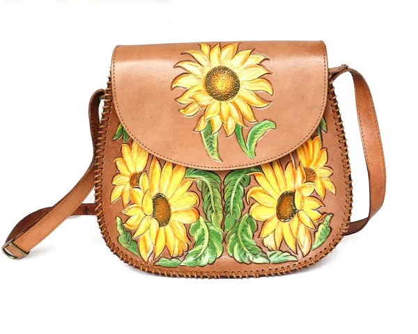 Yellow_Brown_Genuine_Leather_Handmade_Bags,_Hand_Painted,_Crossbody_Sling_Bag_For_Women