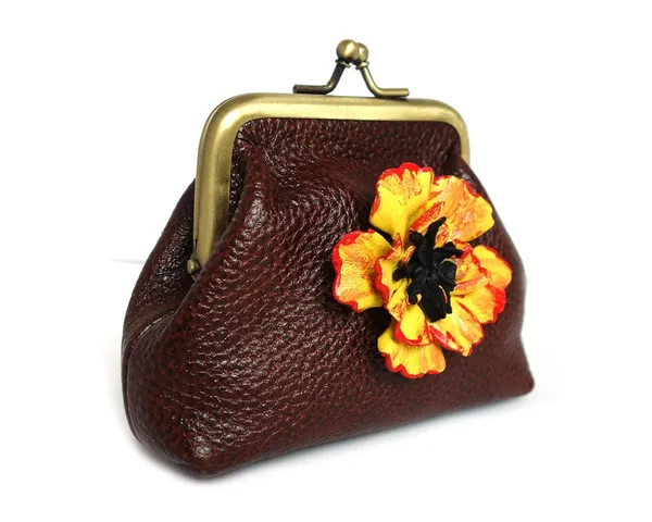 Red_&_Brown_Handmade_Kiss_Lock_Genuine_Leather_Coin_Purse,_For_Women