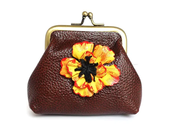 Red_&_Brown_Handmade_Kiss_Lock_Genuine_Leather_Coin_Purse,_For_Women