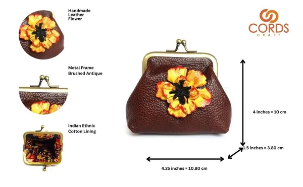 Red_&_Brown_Handmade_Kiss_Lock_Genuine_Leather_Coin_Purse,_For_Women