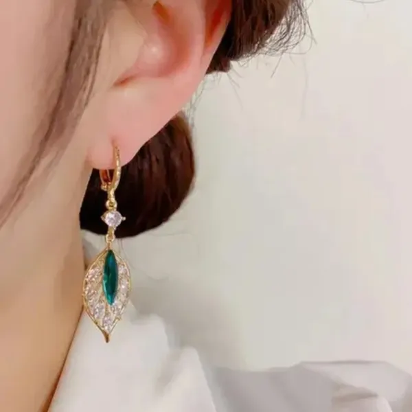 Green_Premium_Anti-Tarnish_Earring_For_Women