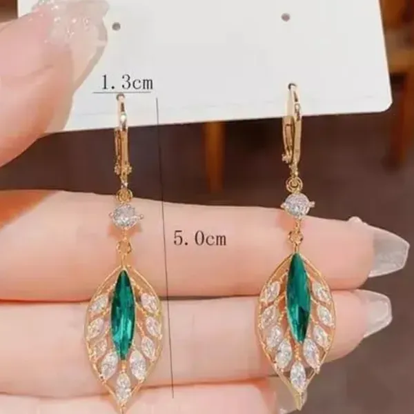 Green_Premium_Anti-Tarnish_Earring_For_Women