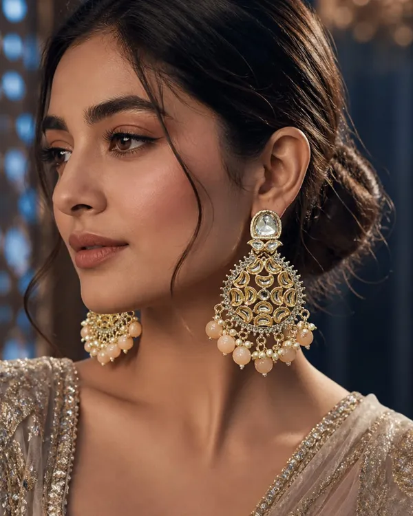 ADHYA_PEACH_PEARL_STATEMENT_EARRINGS