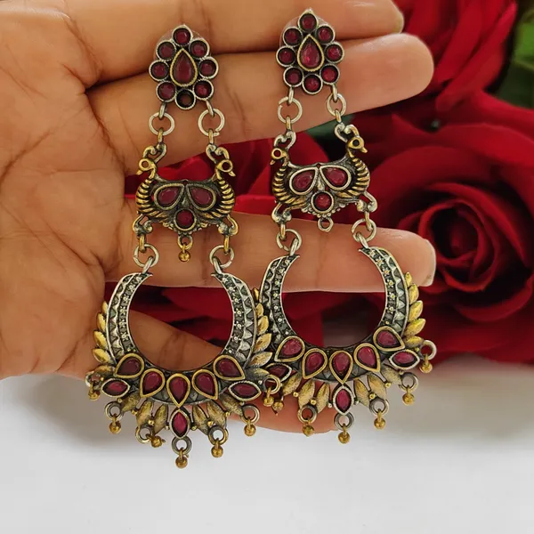 Red_Premium_Anti-Tarnish_Earring_For_Women
