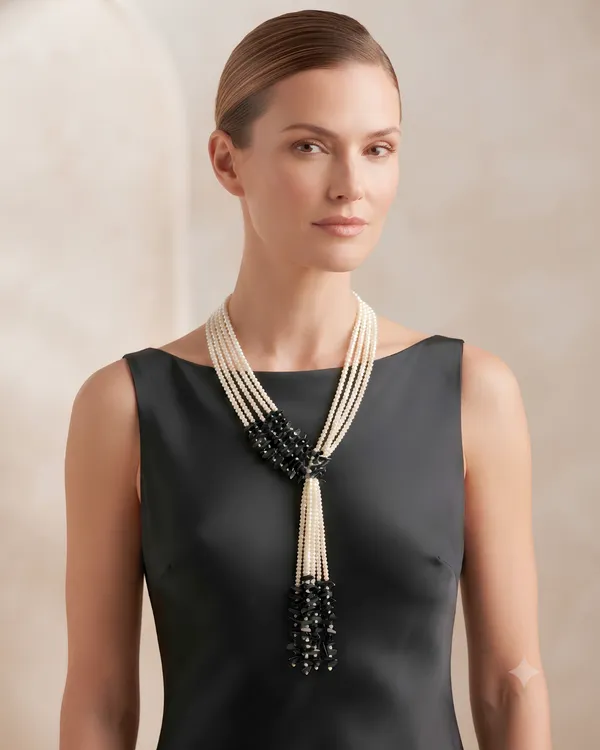 BLACK_MONARCH_TIE_NECKLACE