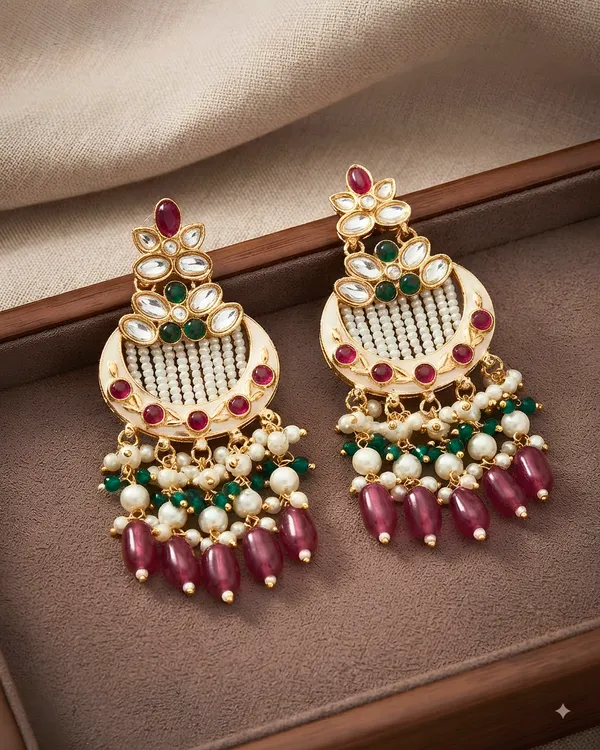 GULNAR_PEARL_AND_KUNDAN_STATEMENT_EARRINGS(CHANDBALIS)
