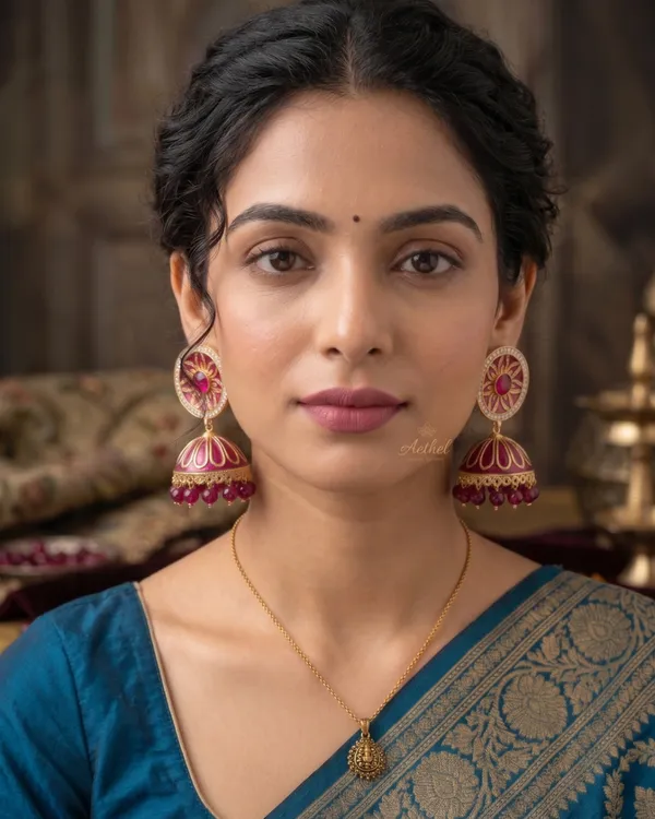 MEENAKARI_JHUMKI