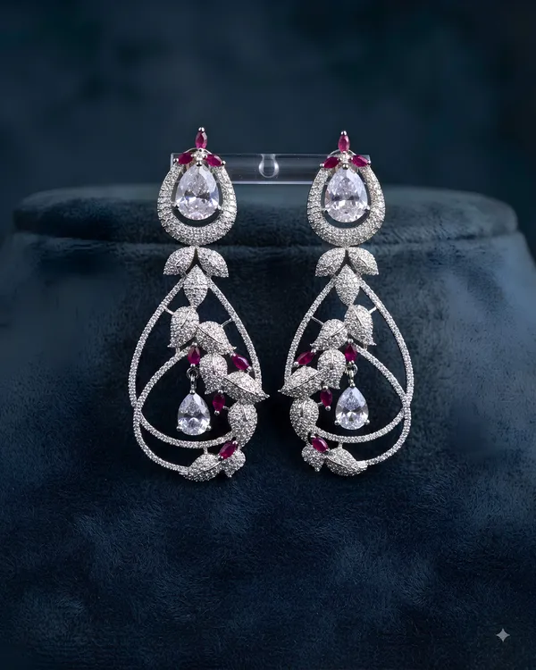 RUBY_CASCADE_BOTANICAL_CHANDELIER_EARRINGS