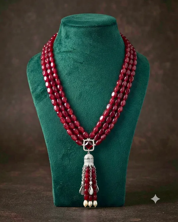 THE_IMPERIAL_MAROON_TASSEL_NECKLACE