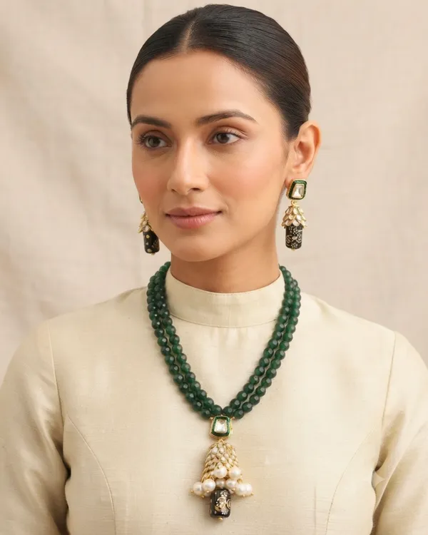 VRINDA_JHUMKI_NECKLACE_SET