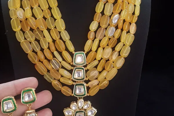 Yellow_Premium_Anti-Tarnish_Necklace_For_Women