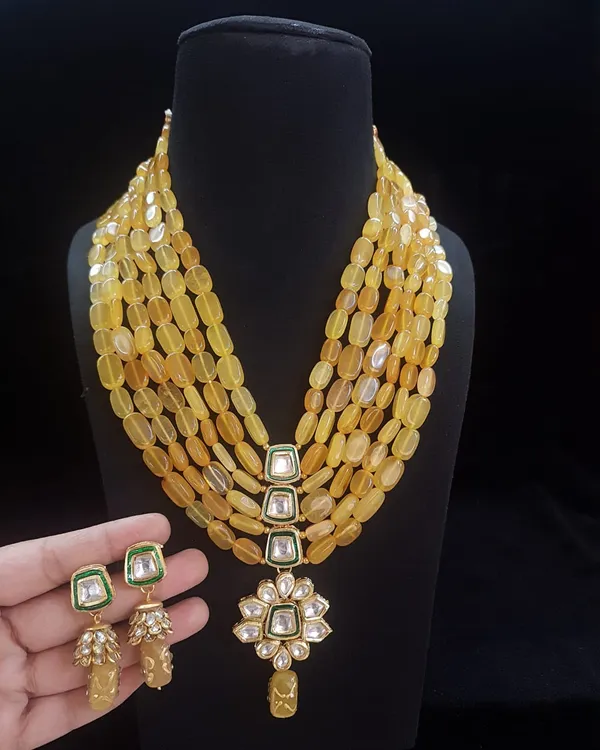 Yellow_Premium_Anti-Tarnish_Necklace_For_Women