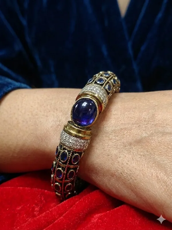 Blue_Premium_Anti-Tarnish_Bracelet_For_Women