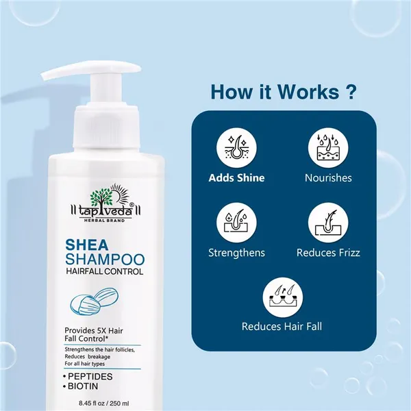 Multicolour_Shea_Anti_Hairfall_Shampoo_250Ml_For_Unisex